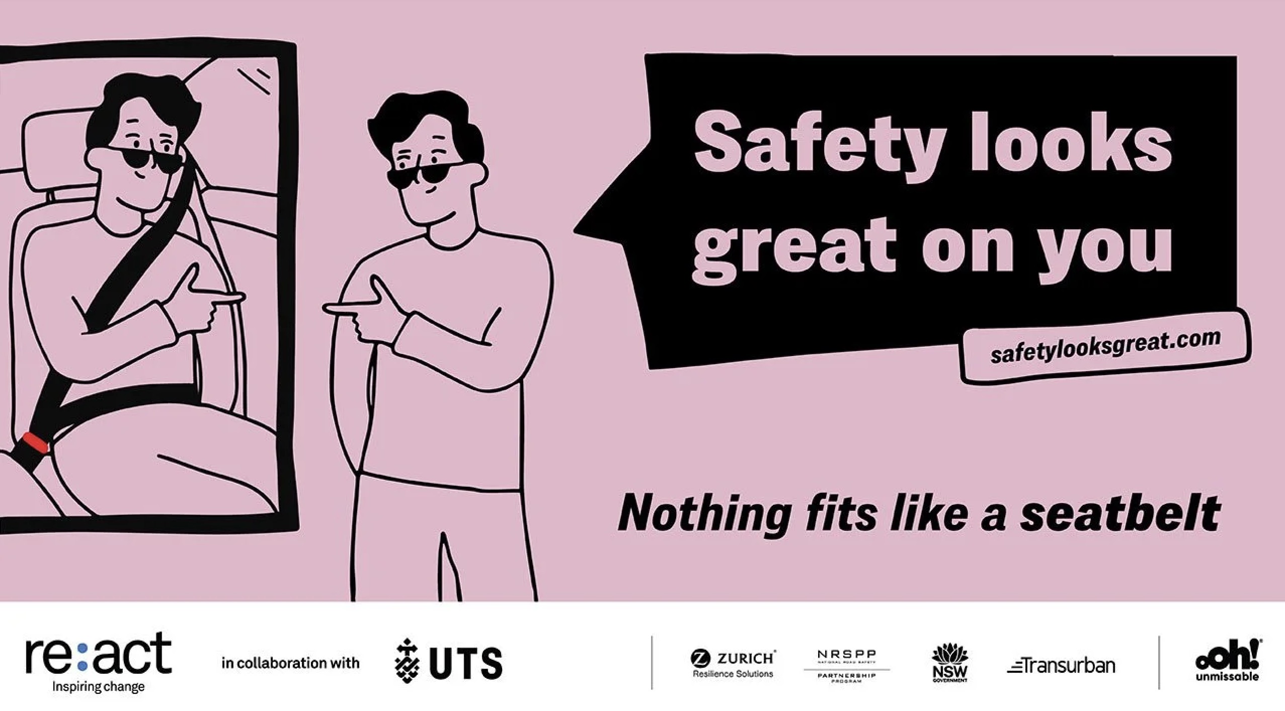 QUT design graduate’s witty road safety message hits Queensland streets